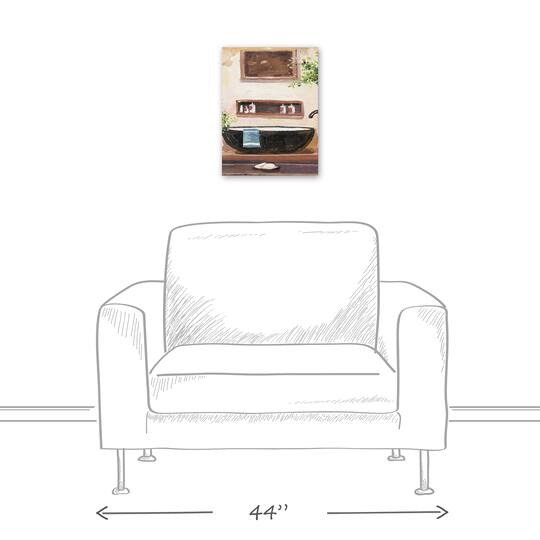 Farmhouse Sink 12" x 16" Canvas Wall Art